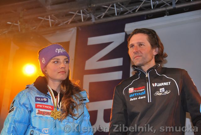 026 Tina Maze, Andrea Massi